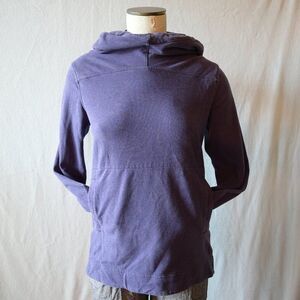 Lululemon All Yours Hoodie Terry Cloth Sweatshirt Purple Midnight Orchid Size 6